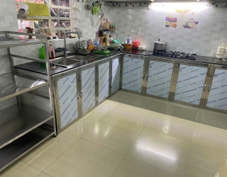 Thi công bếp và lắp đặt thiết bị bếp gia đình tại Trảng Bom