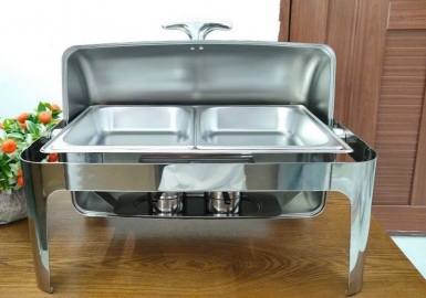 Cung cấp nồi hâm Inox 304 số lượng lẻ, sỉ cho quán ăn, căn tin, nhà hàng tại Thống Nhất, Đồng Nai