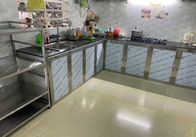Thi công bếp và lắp đặt thiết bị bếp gia đình tại Trảng Bom